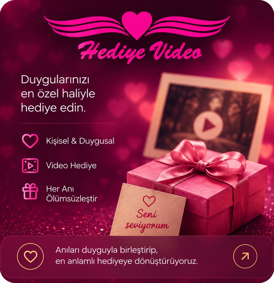 Hediye Video — kişisel ve duygusal video hediyeler